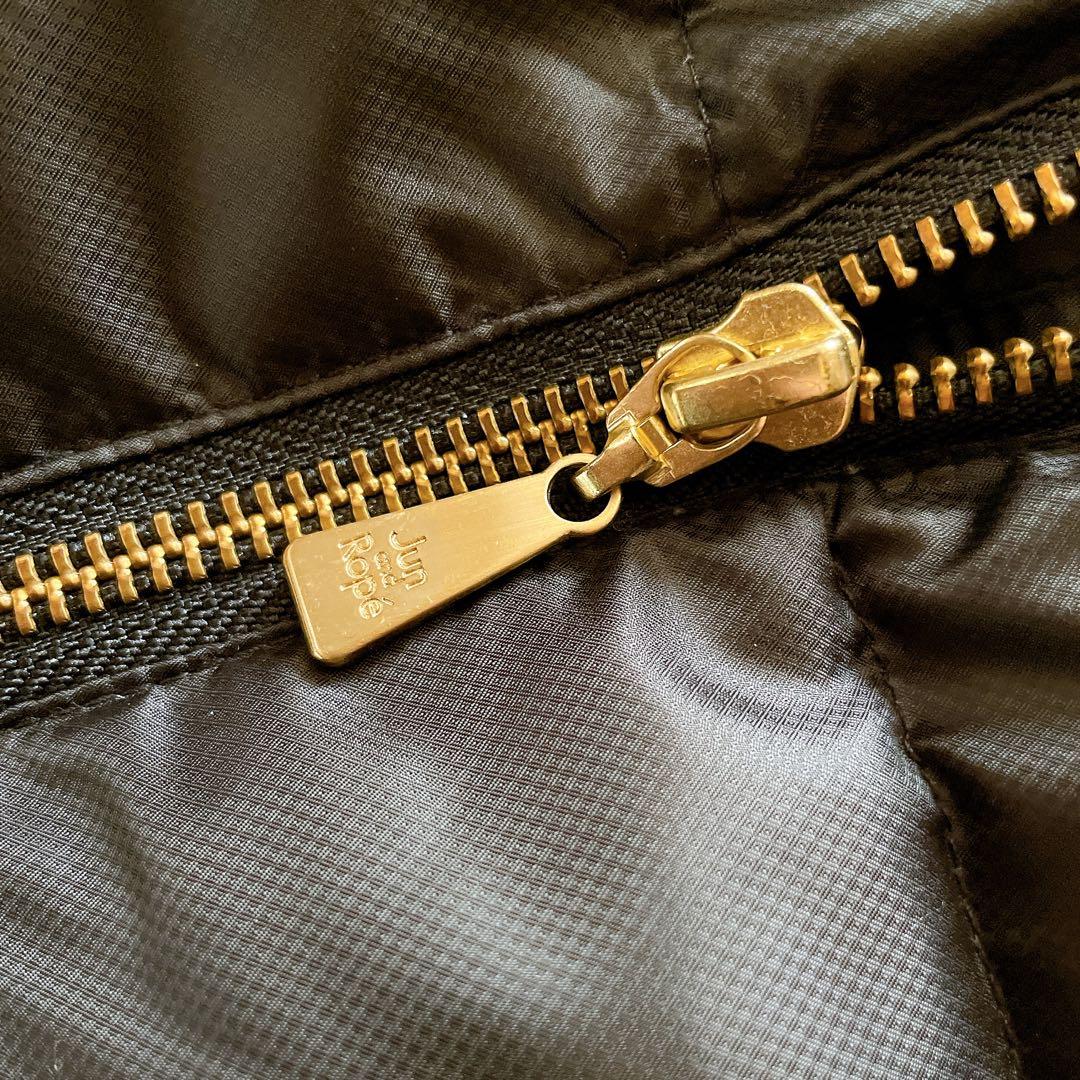 Jun&Rope 黒 ダウンベスト ゴルフウェア M