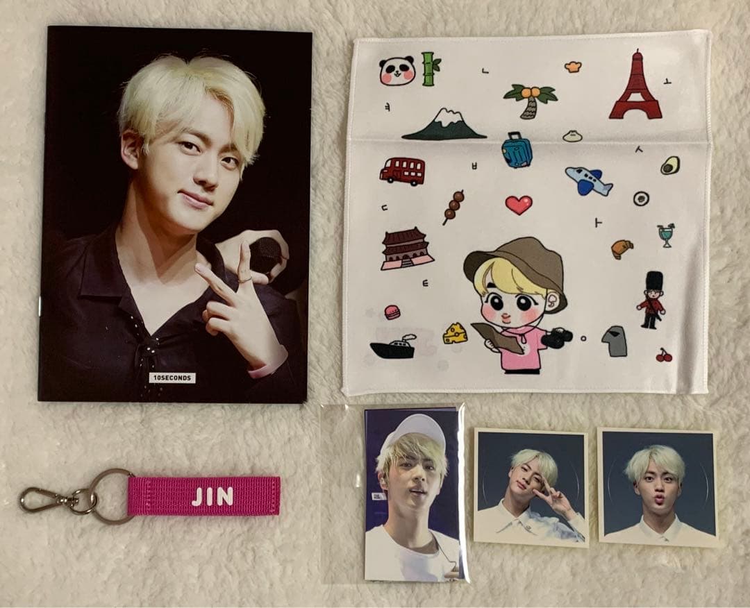 BTS BOY IJIN ジン 直筆サイン入りポニカ