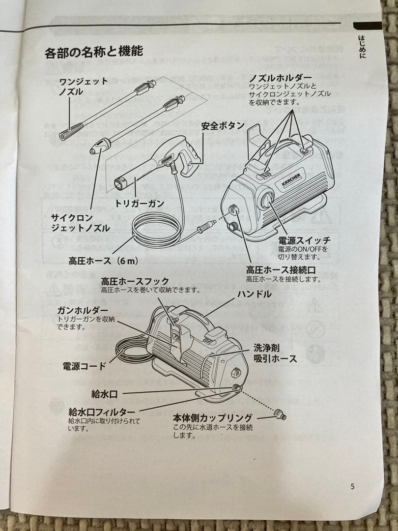 KÄRCHER K2 LITTLE PREMIUM 高圧洗浄機本体
