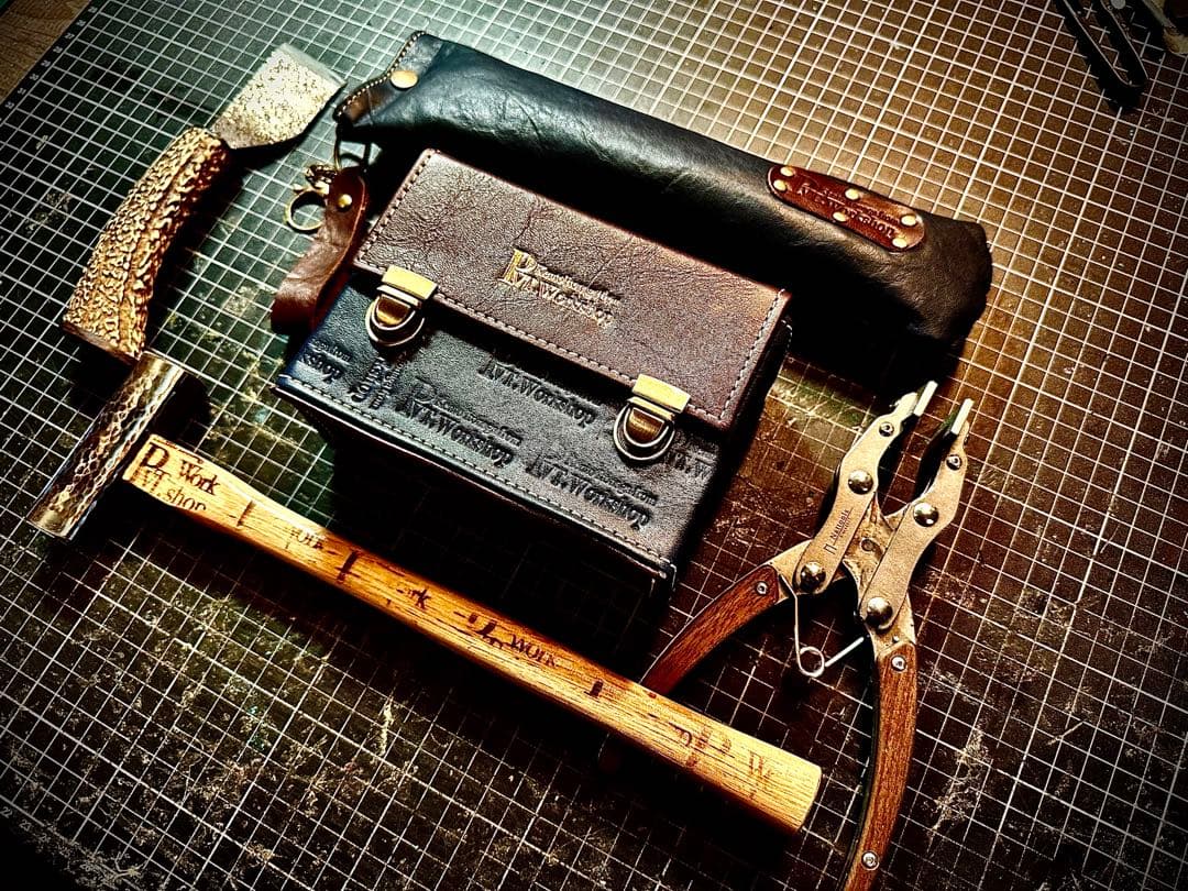 月末決算SALE！Pvt.Workshop 極　本革　デッキケース　ハーフプレマ