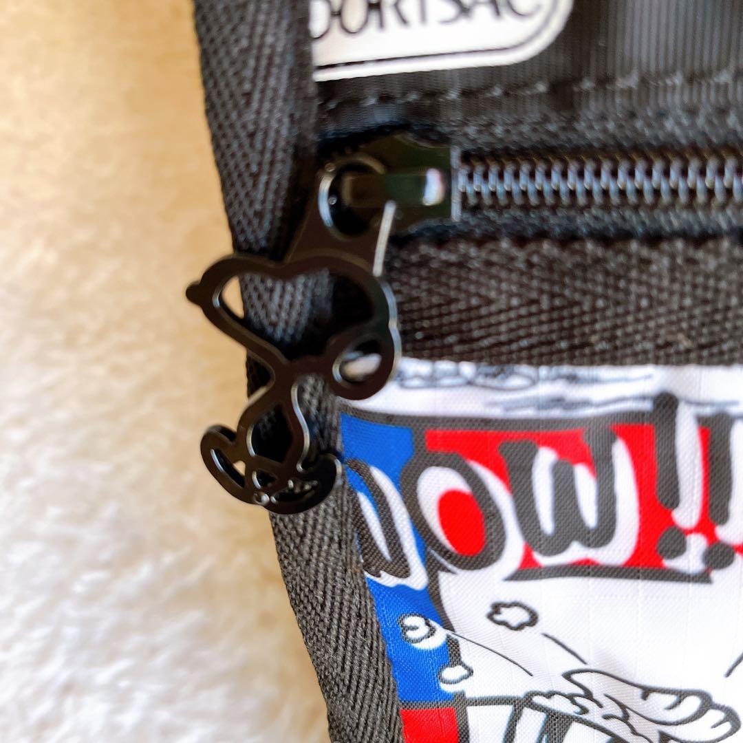 【極美品】レスポートサック × USJ スヌーピー 総柄 ボストンバッグポーチ付