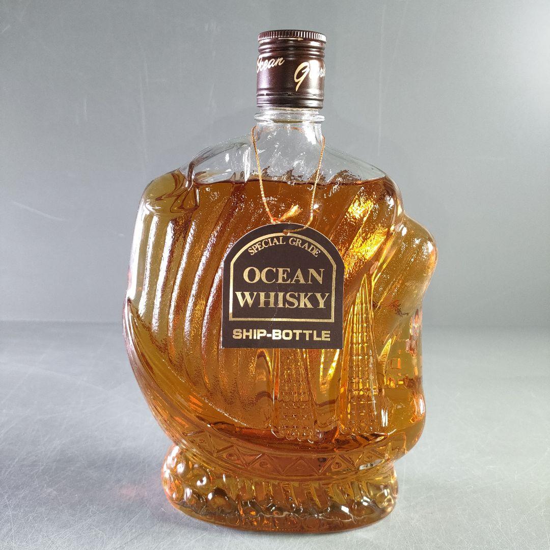 A1161-4/オーシャン シップボトル/ウイスキー 特級/760ml/