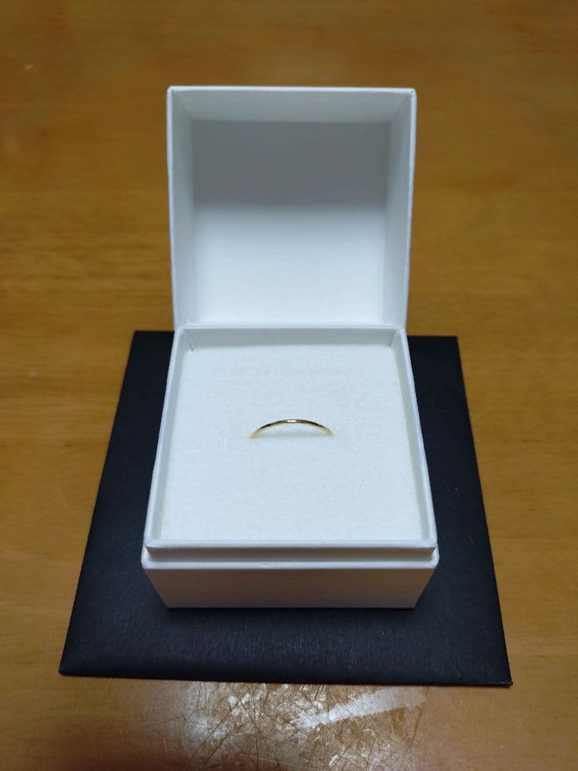 ( e · m ·) 18金 イエローゴールド (指輪)　13号