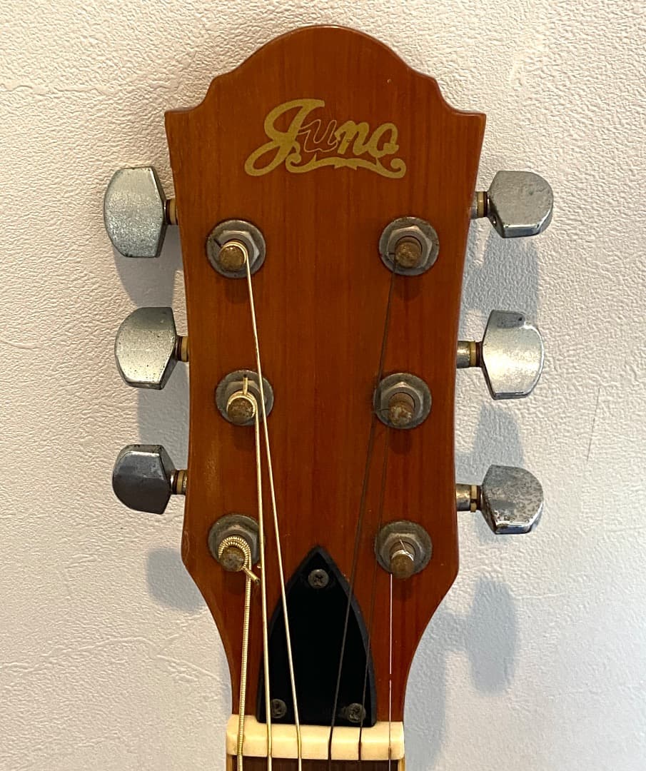 希少【注意】裏面傷みあり！Juno EA-70FC/BS エレアコ ギギター