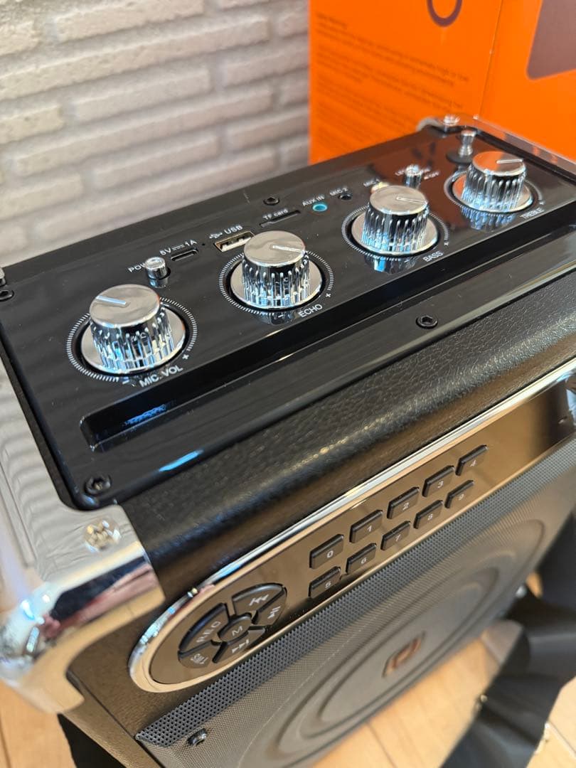 JWH-855 ポータブルスピーカー マイク付き