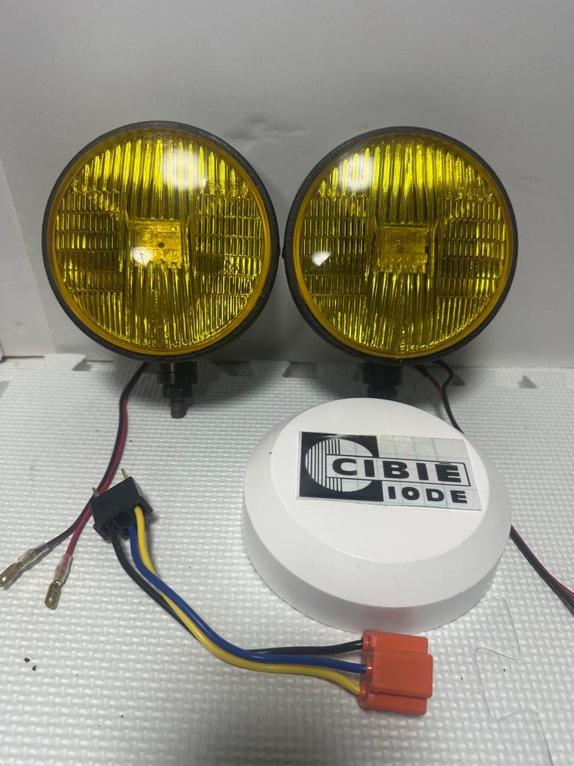希少当時物CIBIEビサージュⅡフォグIODE40/カバーデュアルカウル