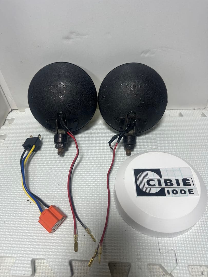 希少当時物CIBIEビサージュⅡフォグIODE40/カバーデュアルカウル