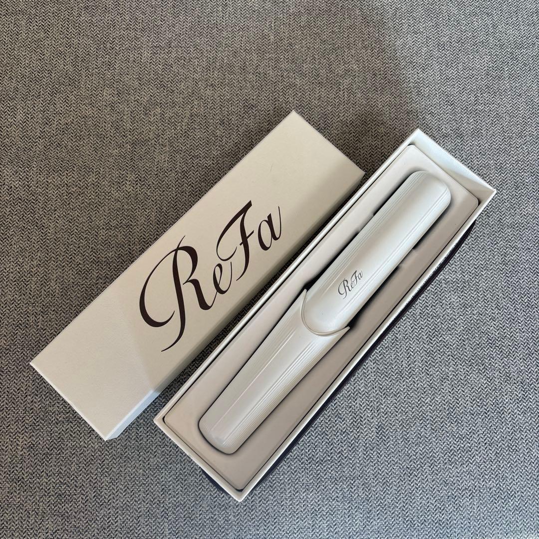 美品✨ リファ フィンガーアイロン ホワイト RE-AI02A ReFa
