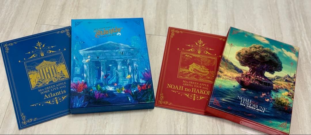 Mrs. GREEN APPLE 完全生産限定版（BOXとグッズのみ）特典付き