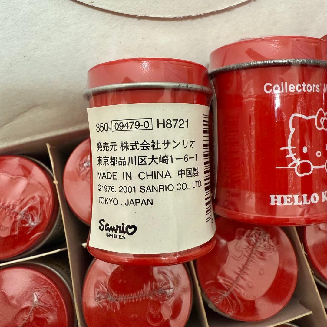 未開封 ハロー キティ コレクターズ マスコット 缶 2001年 サンリオ 箱入