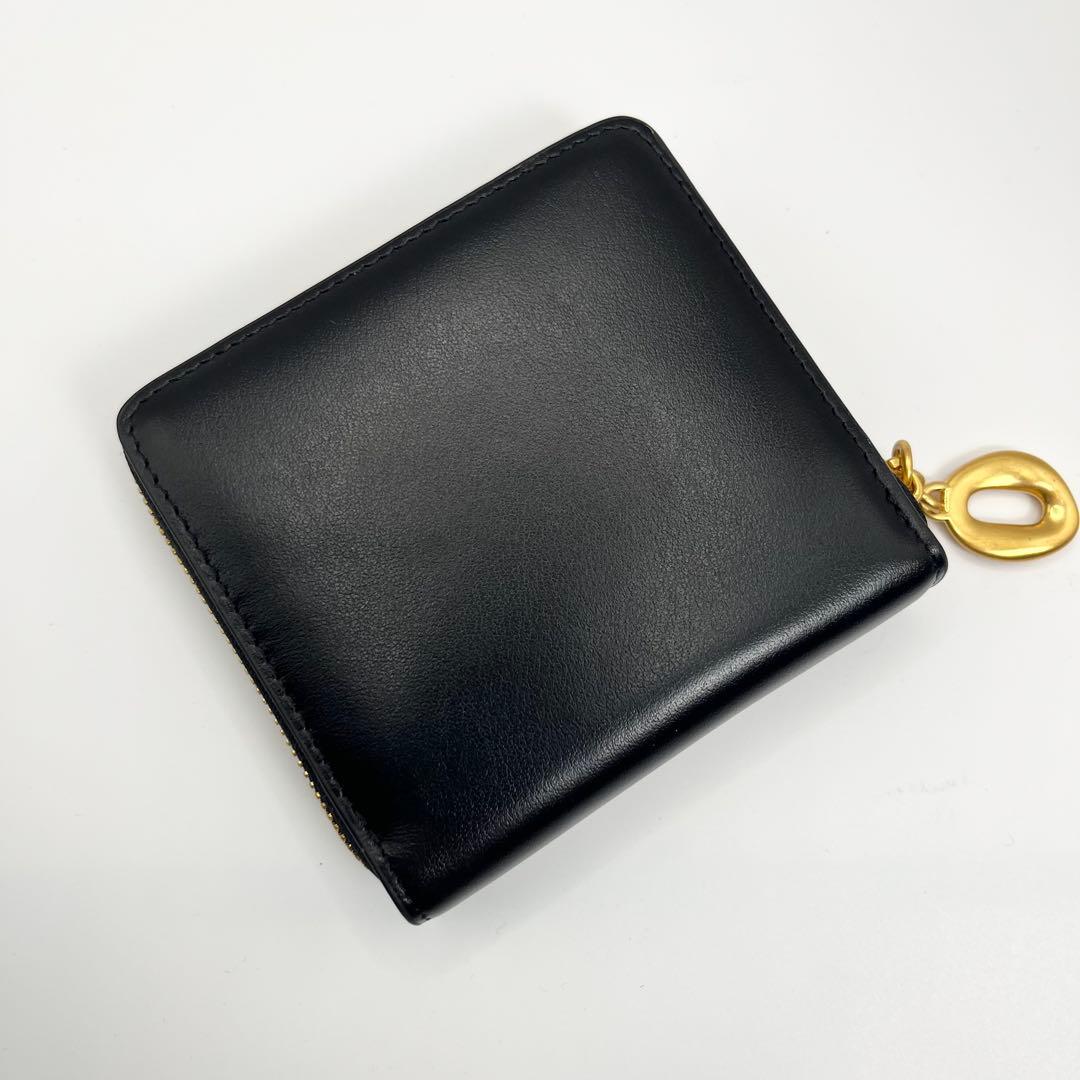 新品未使用★CK 二つ折り財布 カルバンクライン ブラック 箱付 レザー