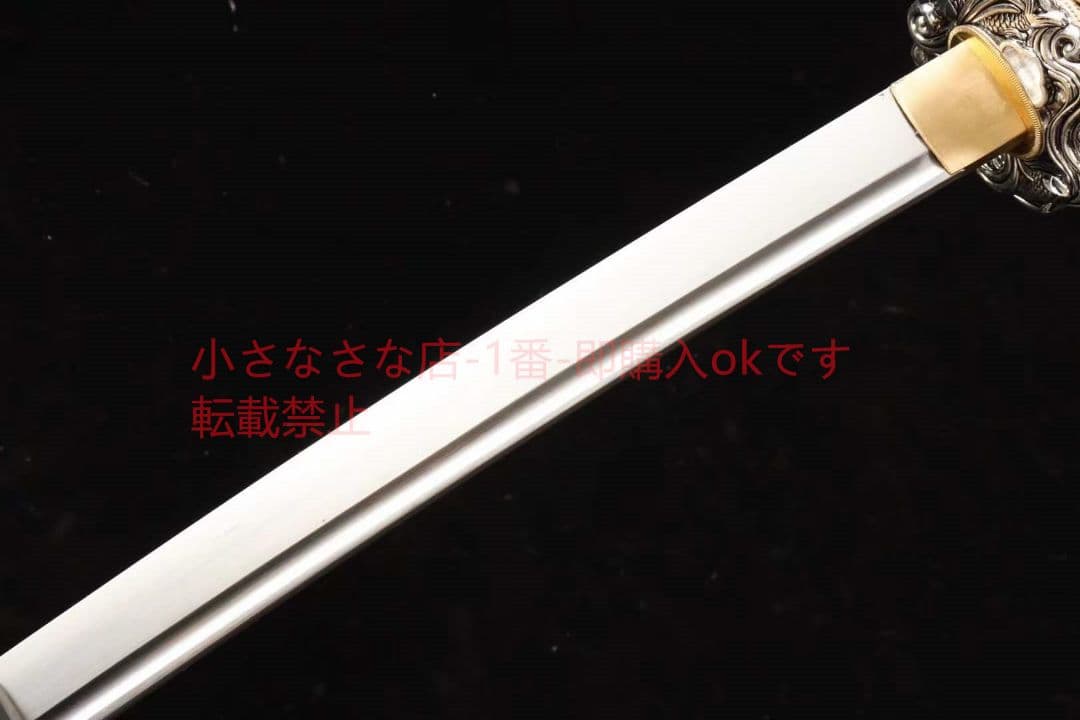 【武士の猛虎が覇権を争う】  古兵器 武具 刀装具 日本刀 模造刀 居合刀