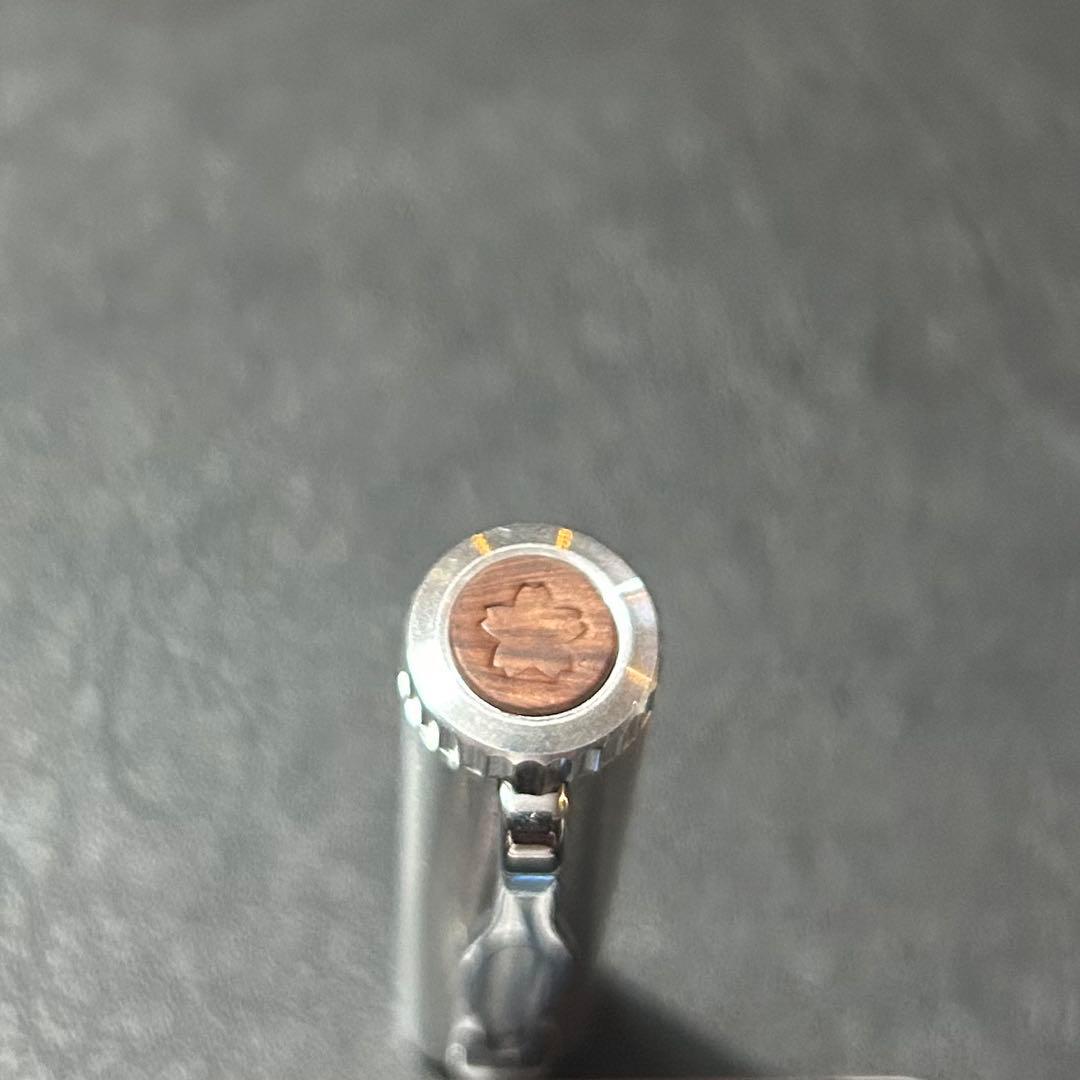 新品　サクラクラフトラボ006 アトミックシルバー×ウッド×シルバー　※箱無し