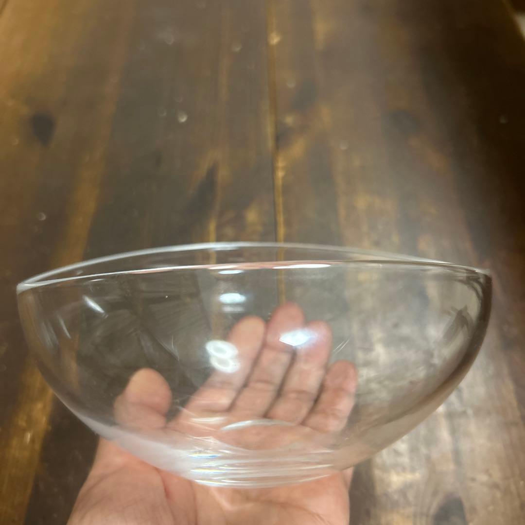 作家　ガラス作家　吹きガラス　ボウル　小野省三　作家物