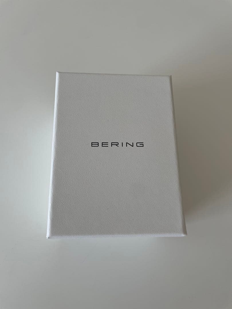 BERING ローズゴールド メッシュベルト 時計