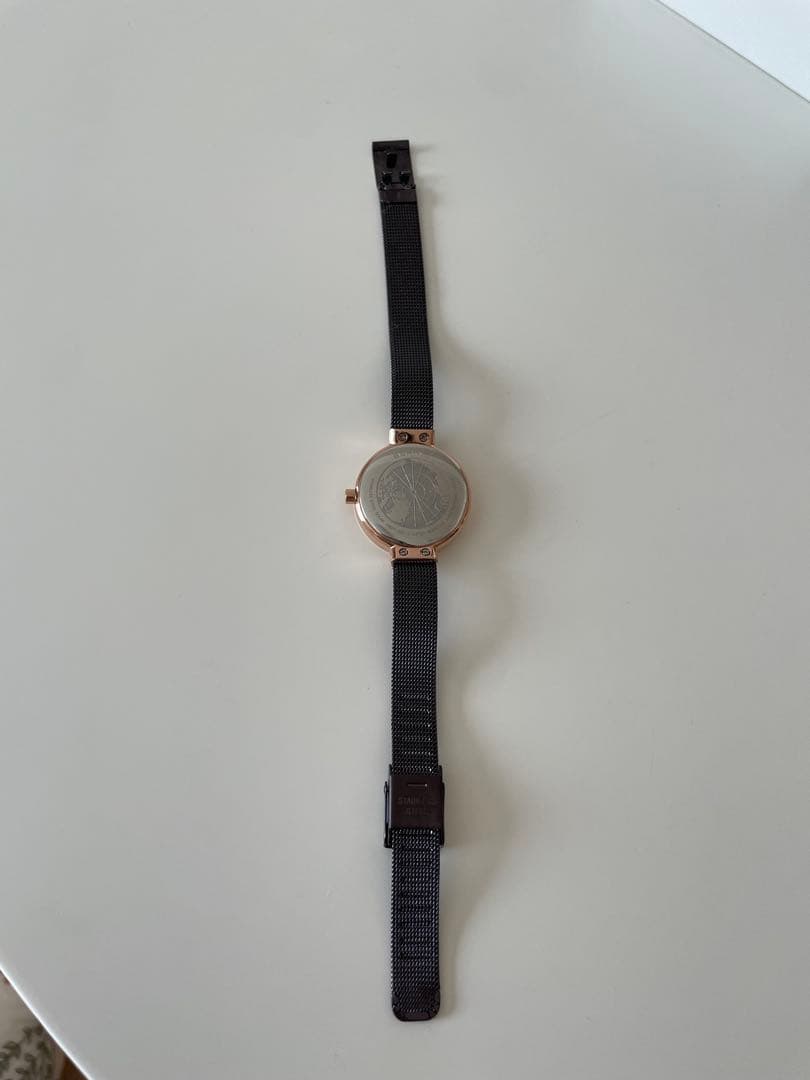 BERING ローズゴールド メッシュベルト 時計