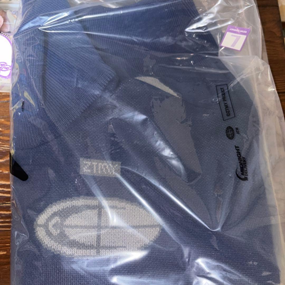 ずとまよ　M Full Zip Knit Jersey (Navy)