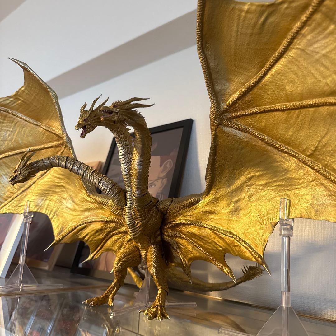 モンスターアーツ　キングギドラ　S.H MonsteArts