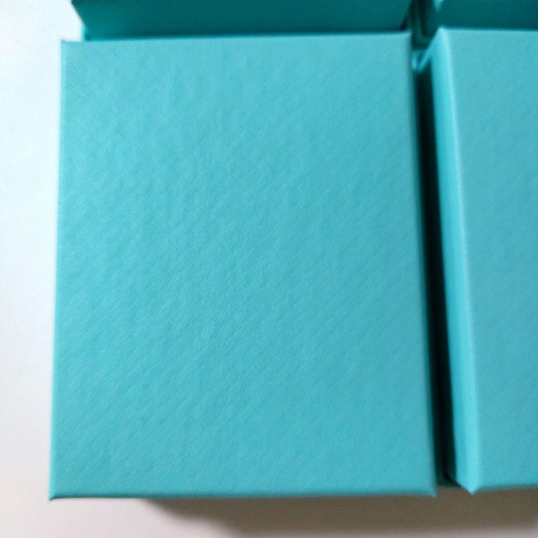 ♥新品未使用♥現行品 ティファニー空箱 Tiffanyギフトボックス 4個セット