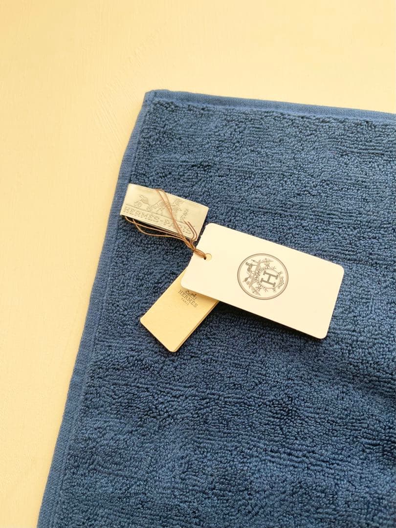 新品・タグ付】エルメス タオルハンカチ 2点セット 33×33cm 箱入り