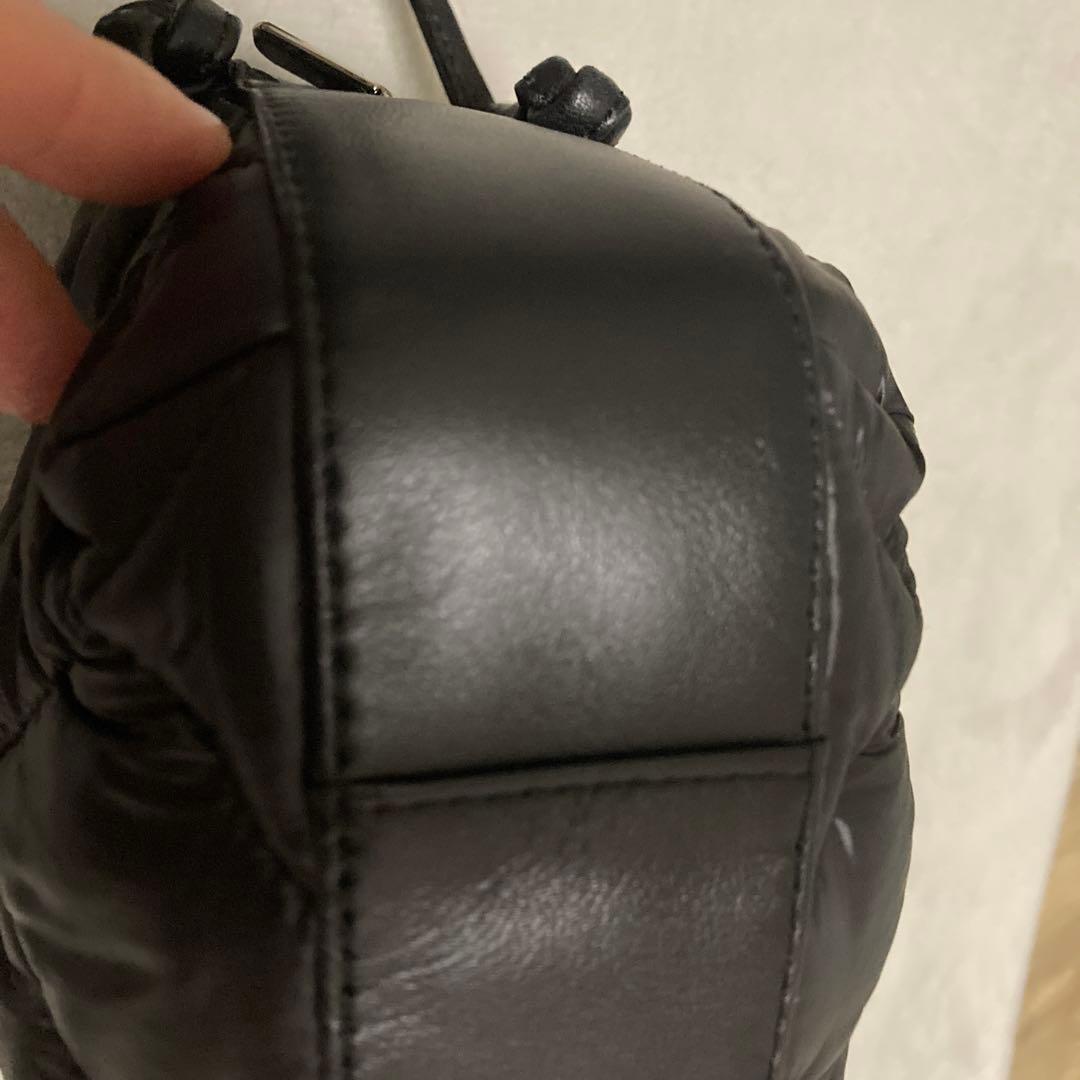 ☆新品☆アタオ　コラッツァ　ショルダーバッグ　キルティング　黒