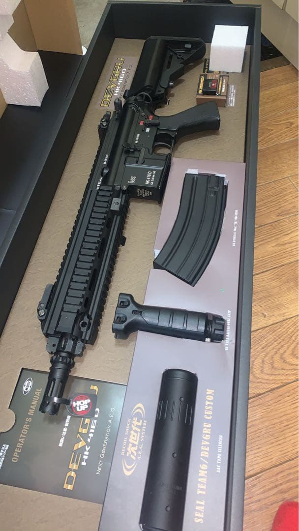 HK416Dデブグルカスタム