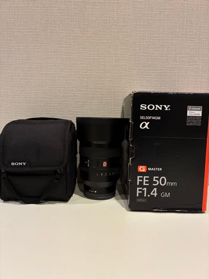 Sony FE 50mm F1.4 GM レンズ
