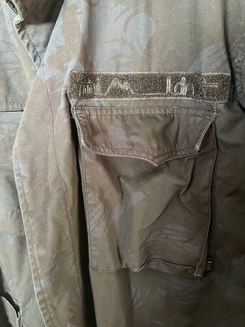 Maharishi マハリシ　ミリタリージャケット ブラック　迷彩　LA購入