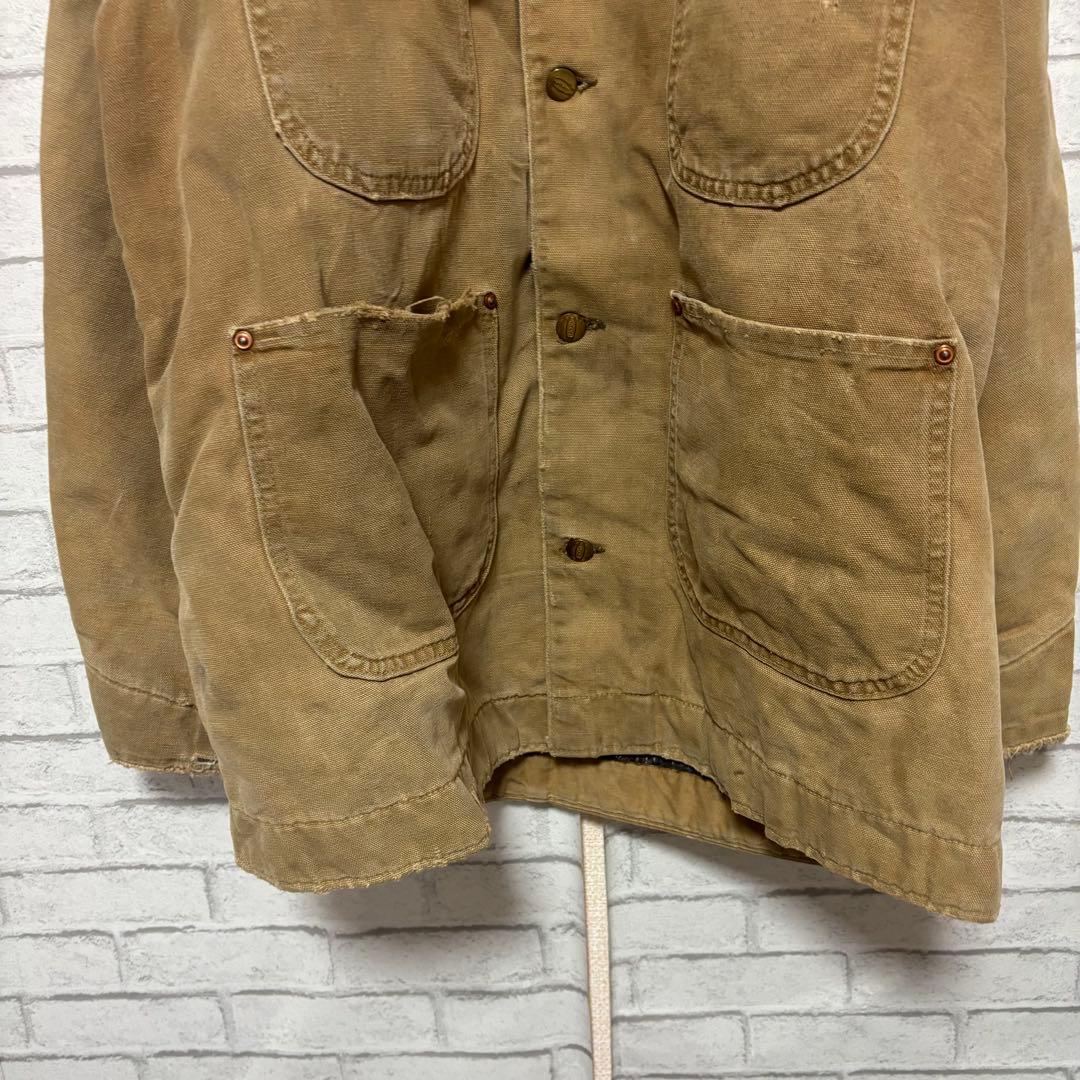 【n.】カーハート ミシガンチョアコート デカC ブラウン BRN M程度