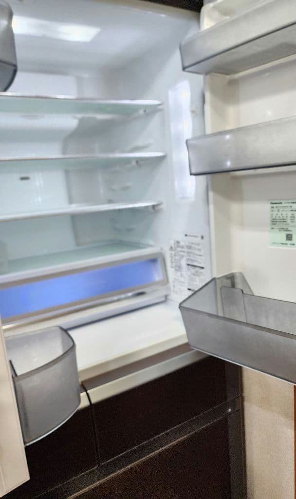 Panasonic 4ドア冷蔵庫 ダークブラウン 2017年製