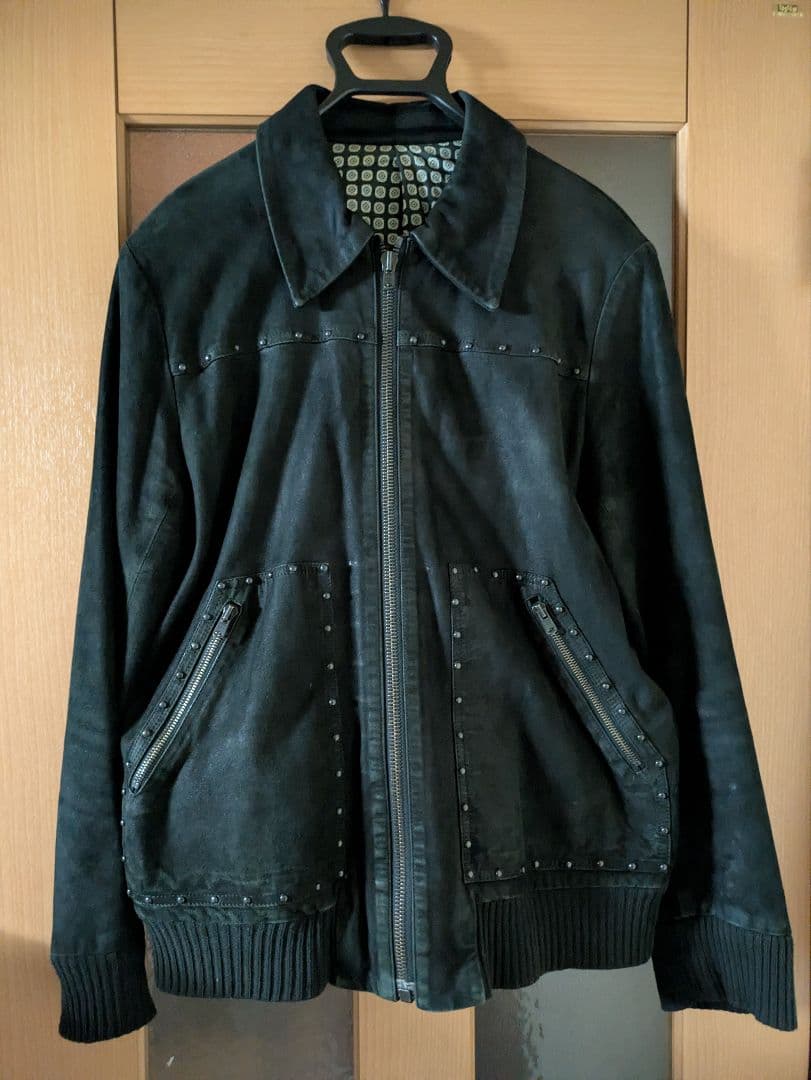 3*3様 NUMBER (N)INE スタッズスウェードジャケット 2004S