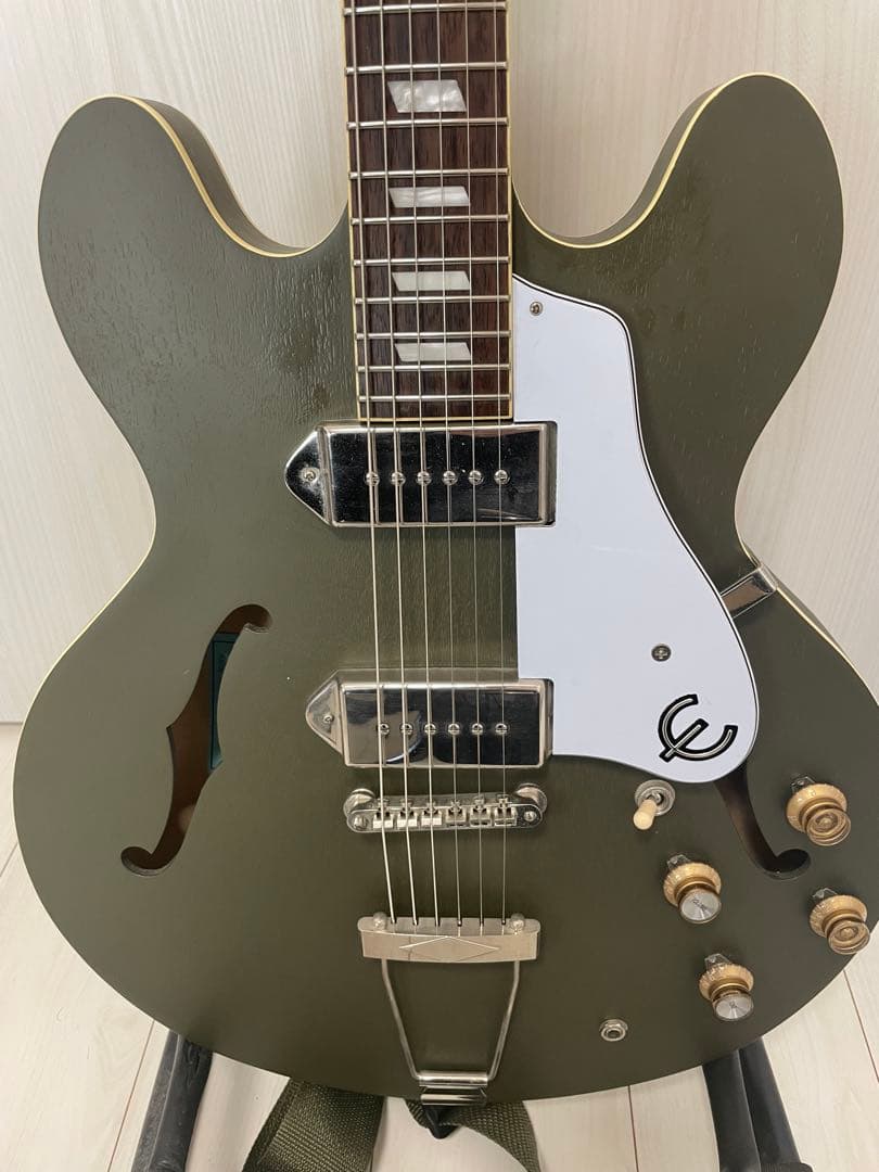 【だっち】Epiphone Casino Worn Olive Drab