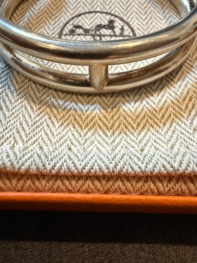 【-SHOP-KAIZOKU Ｏ-】エルメス オスモズ バングル