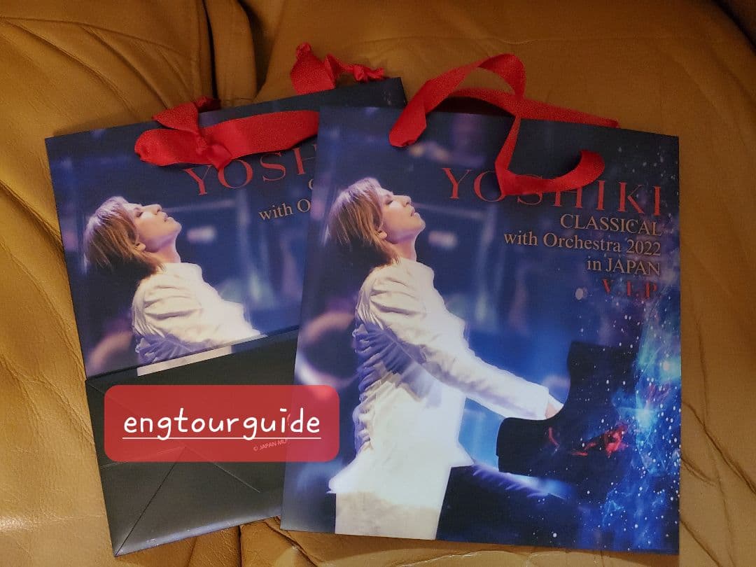 YOSHIKI Classical 2022 ブランケット & キャンドルグラス