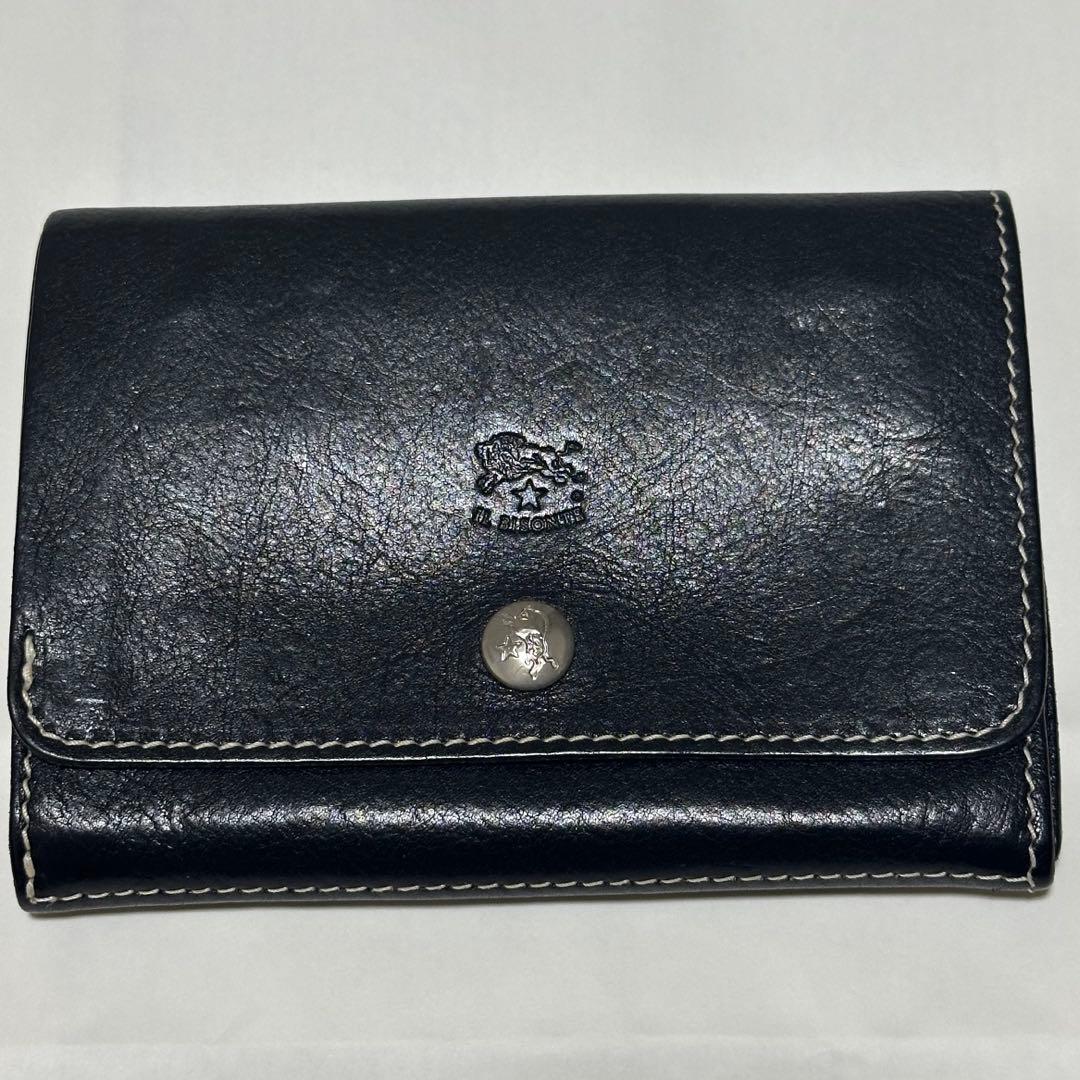 イルビゾンテ　ミディアムウォレット　ブラック