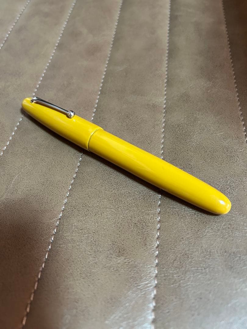 ワンチャー　誠漆・黄　将軍ニブペ　FUDE ふでdeまんねん　長原　18金