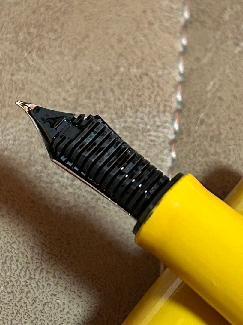 ワンチャー　誠漆・黄　将軍ニブペ　FUDE ふでdeまんねん　長原　18金