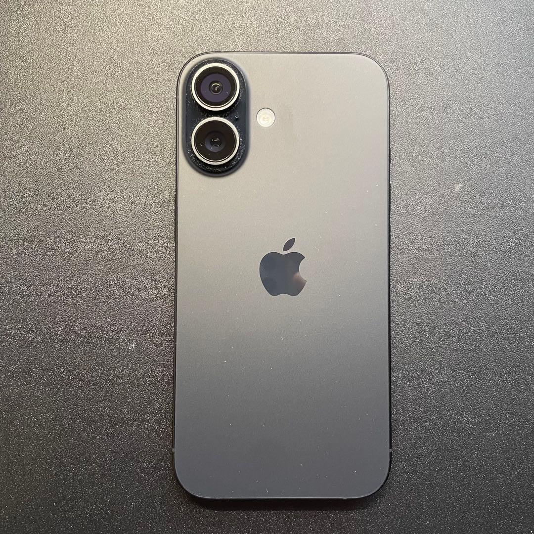 iPhone 16 128GB 23日発送【極美品】 iFaiceケース付き