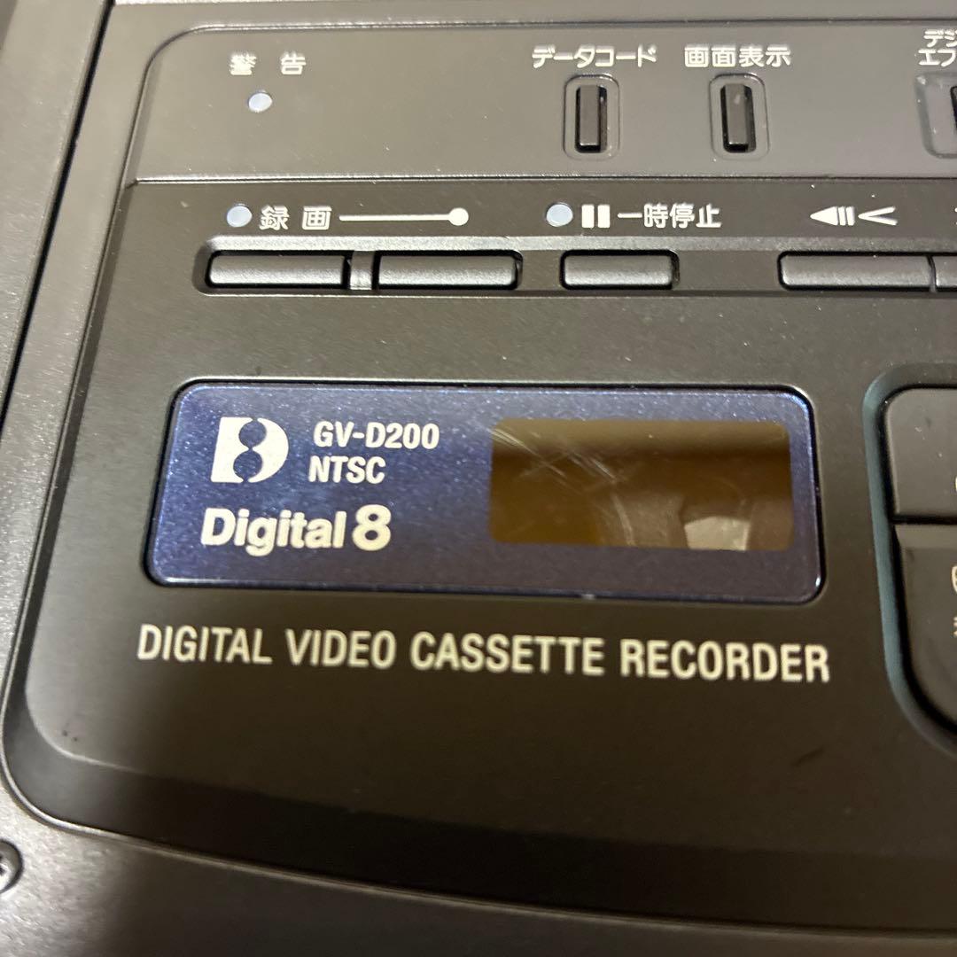 SONY GV-D200 デジタルビデオカセットレコーダー　希少　レトロ