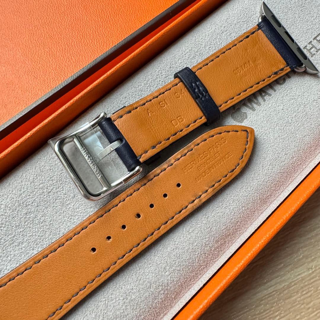 2402 美品　Apple Watch エルメス　ガラマリン　HERMES