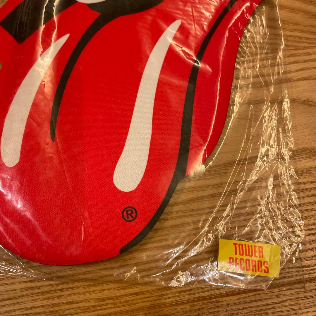 ローリング•ストーンズ　マウスパッド　レッド
