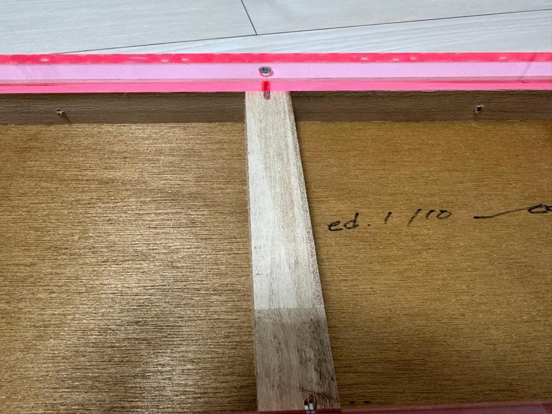 Tamimoon サイン入り キャンバス・UVプリント