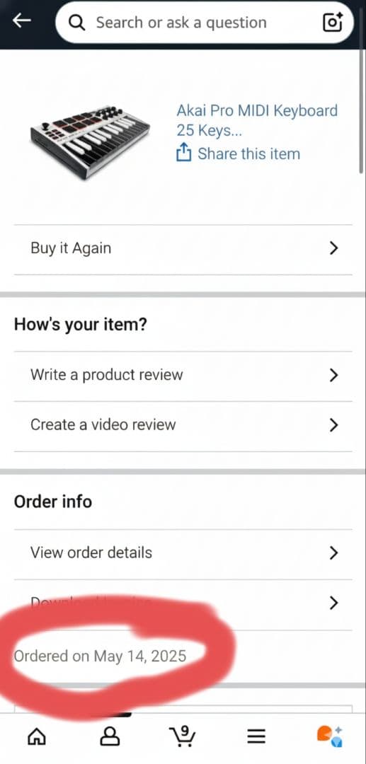 AKAI MPK mini MIDIキーボード (美品)