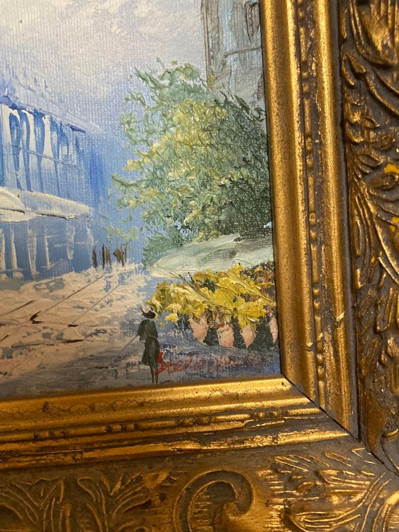 絵画まとめ売り　書　油絵　洋画肉筆　日本画赤富士　万峰作、油絵、書画　5点セット