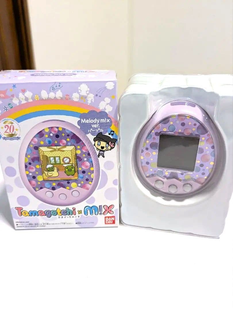 【美品】たまごっちみくすmix メロディー パープル 動作確認済