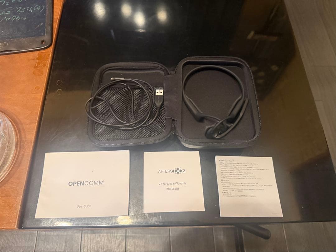 AfterShokz OPENCOMM 骨伝導イヤホン