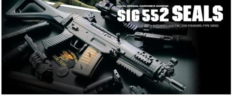 新品未開封 東京マルイ スタンダード電動ガン SG 552 SEALS