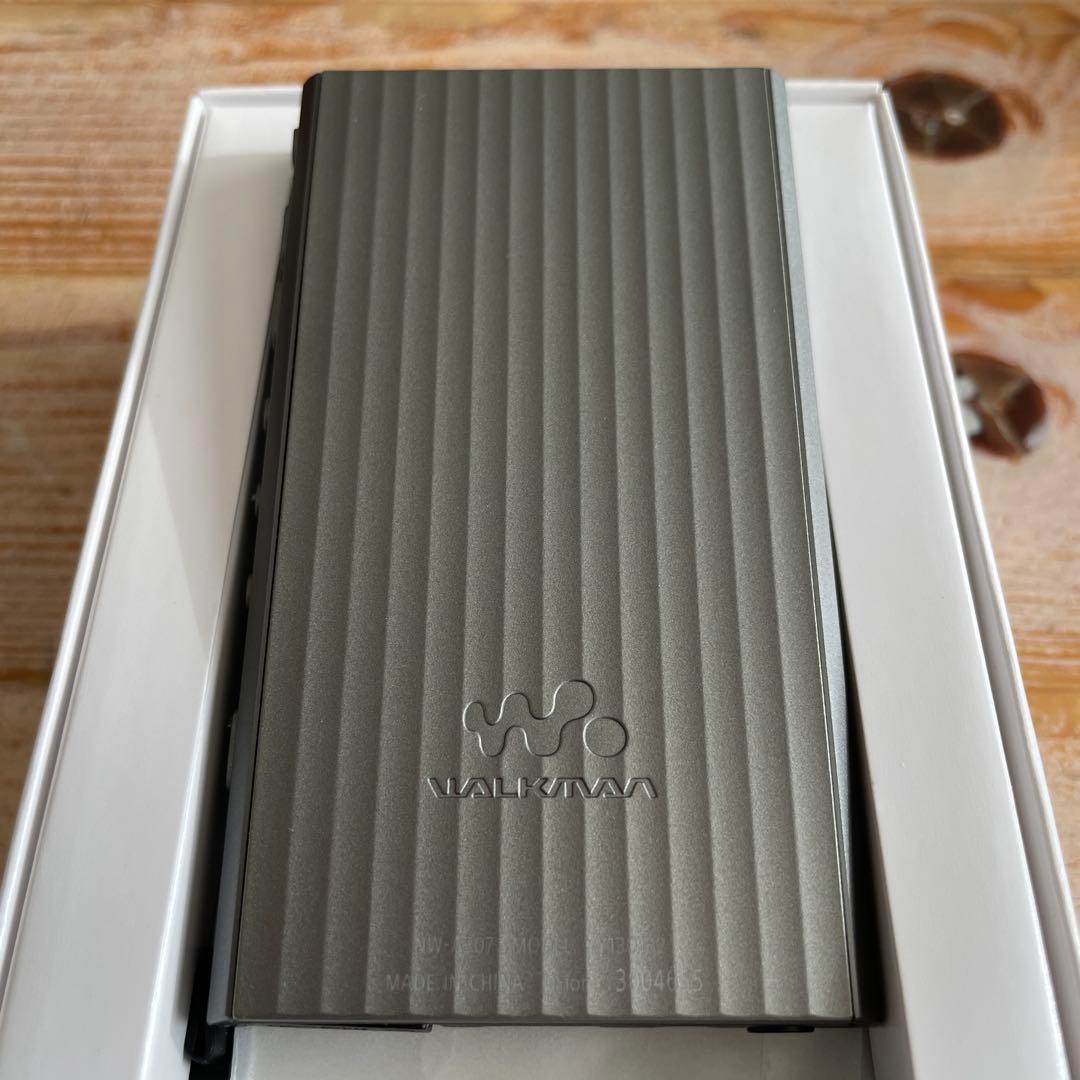 SONY NW-A307 64GB H(グレー) ソフトケース、SDカード付き