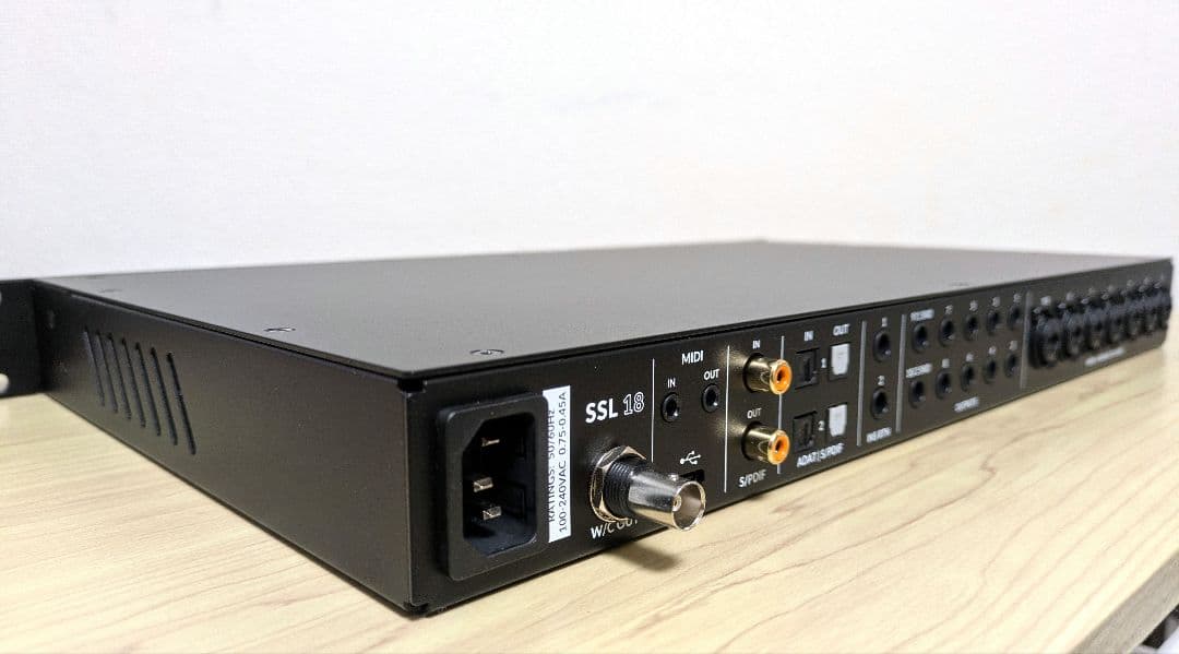 Solid State Logic SSL18 USBオーディオインターフェース