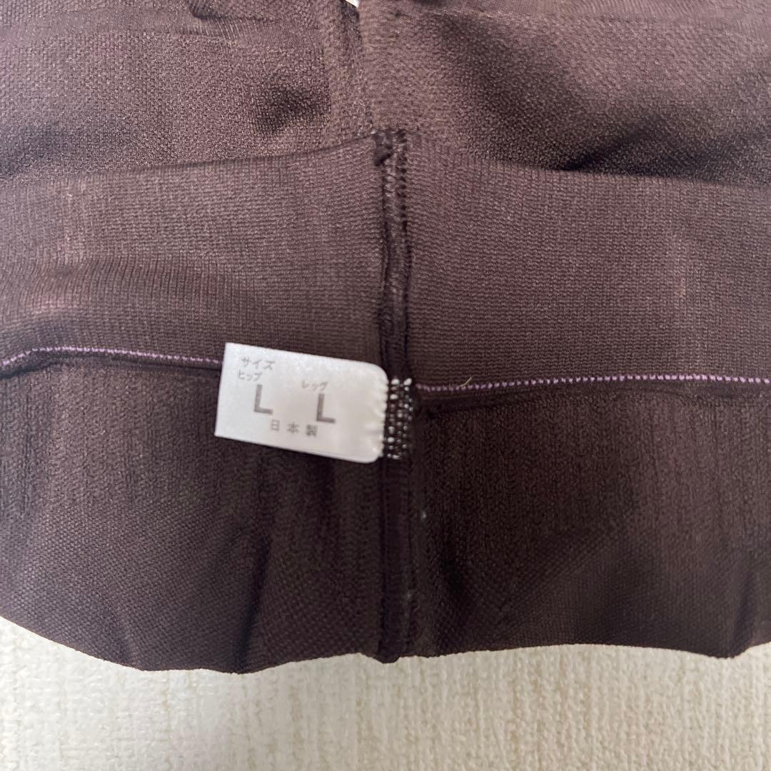 【お値下げ中】マルコ　着圧タイツ　ストッキング 3点セット L-Lサイズ 黒 茶